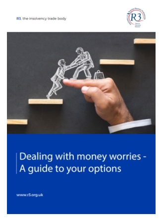 front cover of R3's new resource on options for dealing with debt
