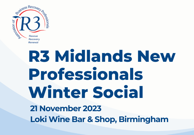 R3 Midlands New Professionals Winter Social