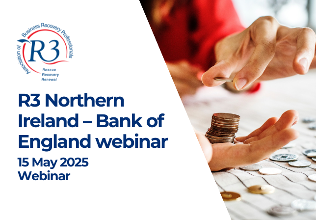 R3 Northern Ireland – Bank of England webinar