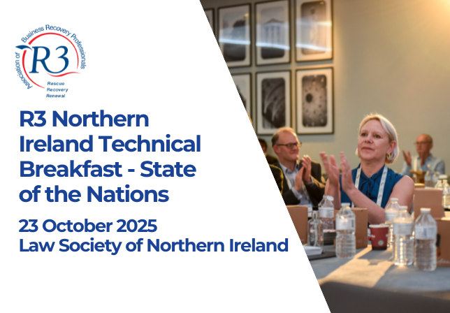 R3 Northern Ireland Technical Breakfast – State of the Nations